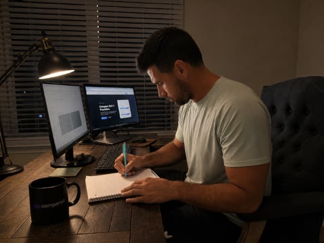 Alex Smith, founder of glp compared, researching GLP-1 telehealth providers